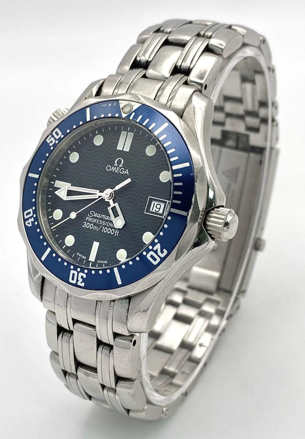 Omega Seamaster Professional 016792 37mm Stainless steel Blue