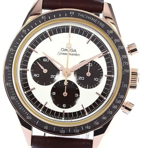 Omega Speedmaster Professional Moonwatch 311.63.40.30.02.001 40mm Rose gold Silver