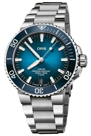 Oris Aquis 01 400 7763 4135-07 8 24 09PEB 43.5mm Stainless steel Blue