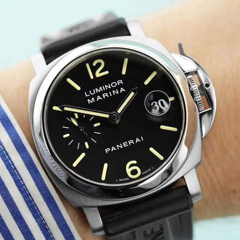 Panerai Luminor Marina Automatic PAM 00048 40mm Stainless steel Black 7