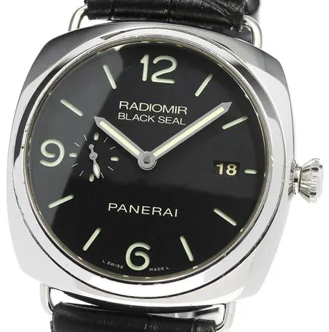 Panerai Radiomir Black Seal 3 Days Automatic PAM 00388 45mm Stainless steel Black