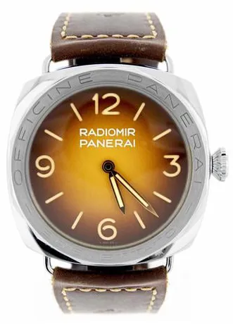 Panerai Radiomir PAM 00687 47mm Stainless steel Brown