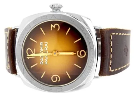 Panerai Radiomir PAM 00687 47mm Stainless steel Brown 2