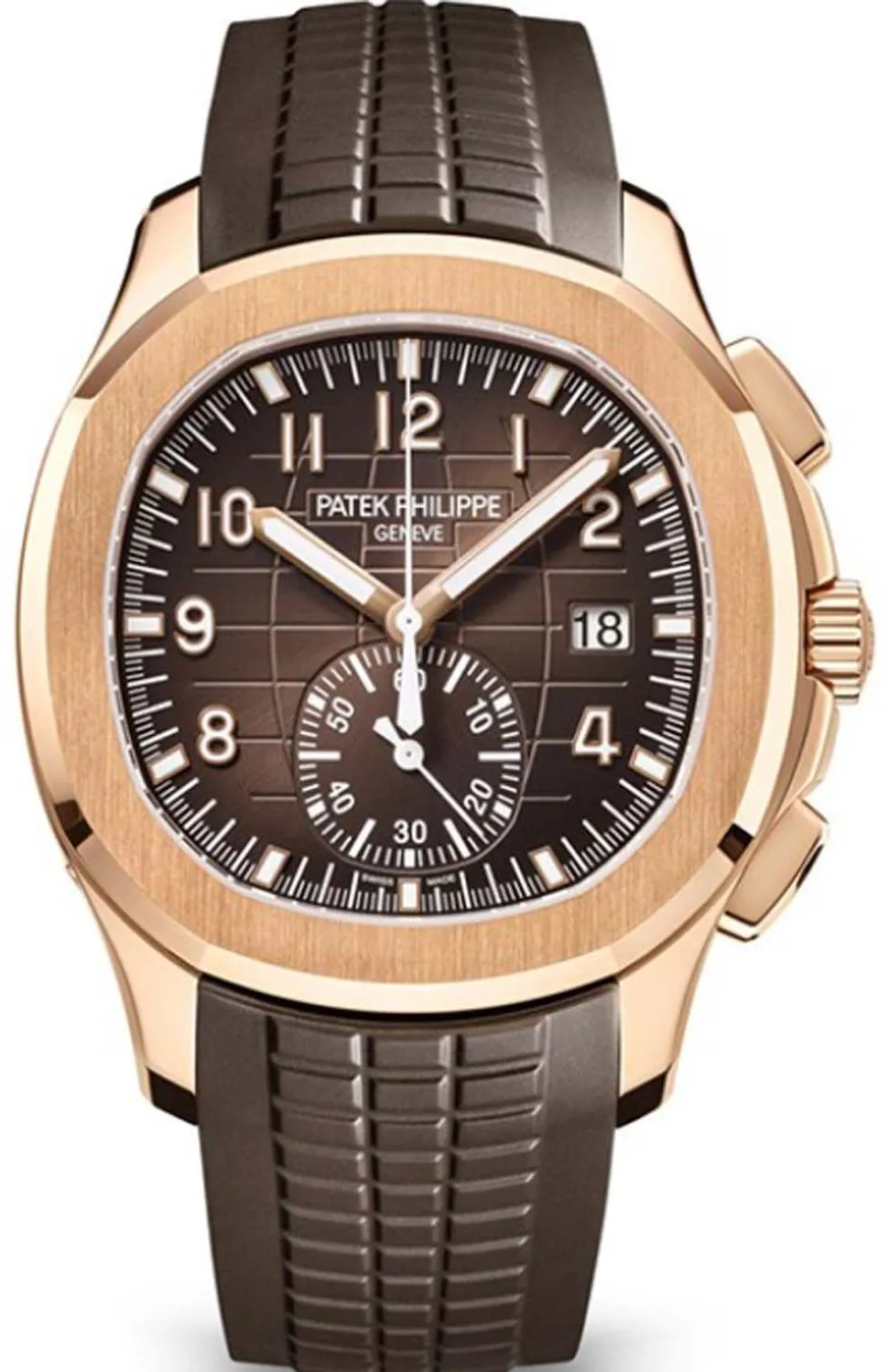 Patek Philippe Aquanaut 5968R 42mm Rose gold Brown