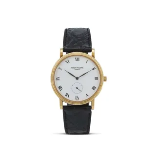 Patek Philippe Calatrava 3919 Yellow gold White