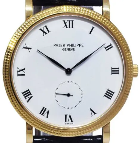 Patek Philippe Calatrava 3919J 33mm Yellow gold White