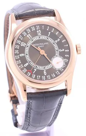 Patek Philippe Calatrava 6000R-001 Rose gold Brown 7