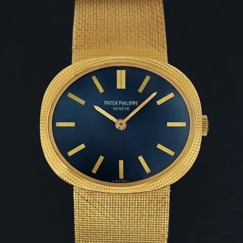 Patek Philippe Golden Ellipse 3581 32mm Yellow gold Blue