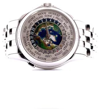 Patek Philippe World Time 5131/1P-001 39.5mm Platinum Silver