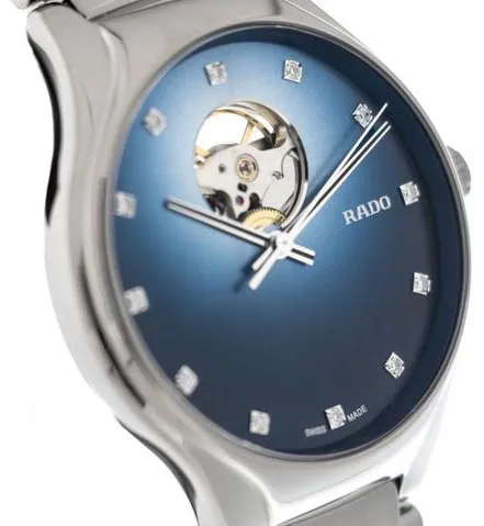 Rado True R27108732 40mm Ceramic Blue 3