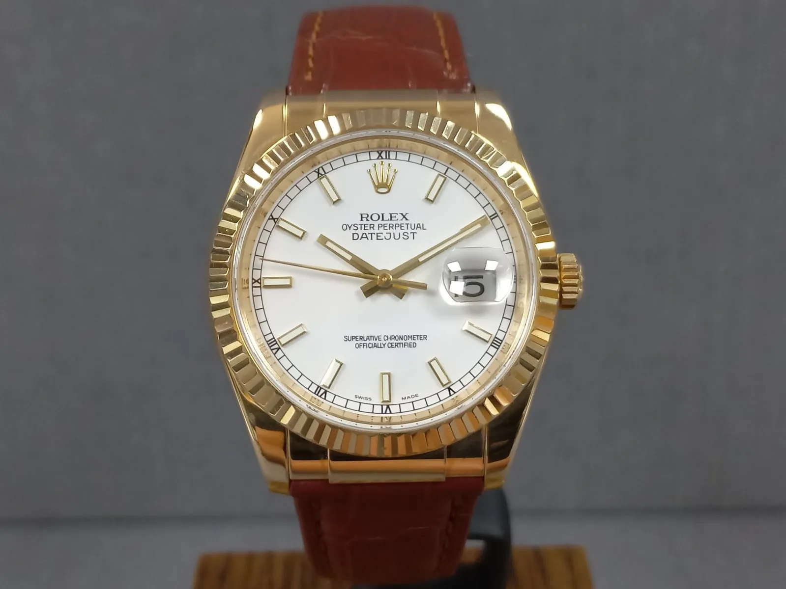 Rolex Datejust 116138 36mm Yellow gold