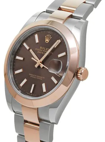 Rolex Datejust 41 126301 41mm Stainless steel Brown 1