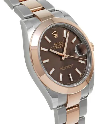 Rolex Datejust 41 126301 41mm Stainless steel Brown 2