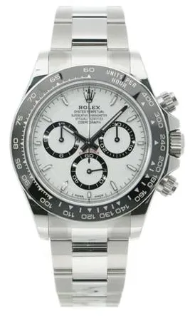 Rolex Daytona 126500LN 40mm Stainless steel White