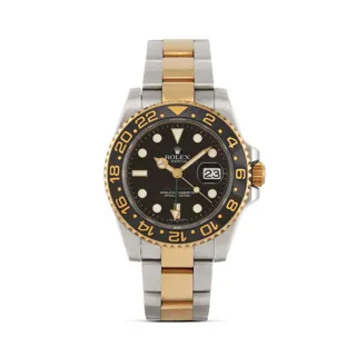 Rolex GMT-Master II 116713LN Yellow gold and Stainless steel Black