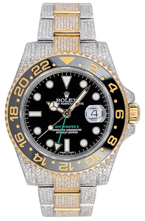 Rolex GMT-Master II 116713LN 40mm Yellow gold and Stainless steel Black 1