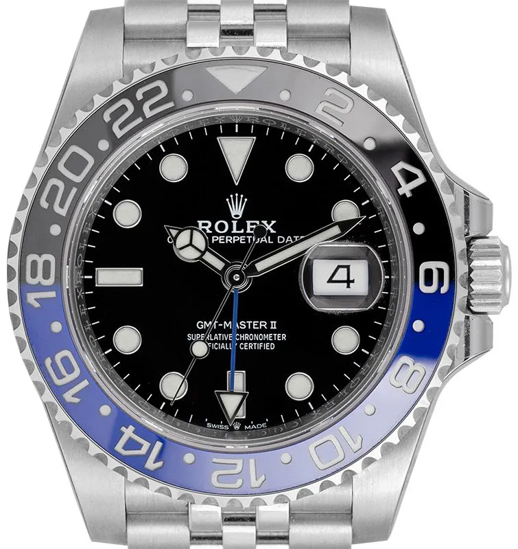 Rolex GMT-Master II 126710BLNR 40mm Stainless steel Black