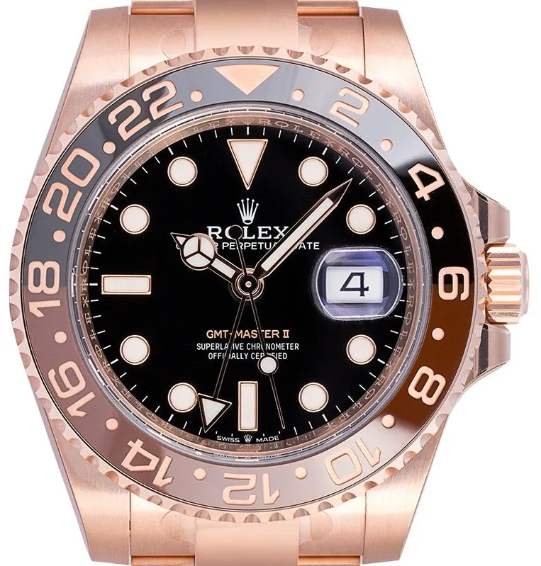 Rolex GMT-Master II 126715CHNR 40mm Stainless steel Black