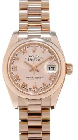 Rolex Lady-Datejust 179165 26mm Rose gold Rose