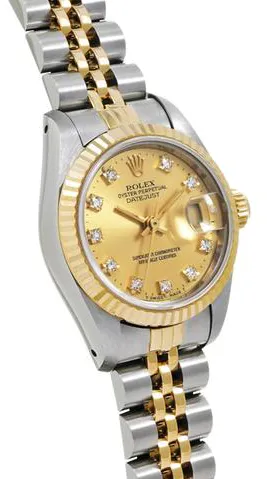 Rolex Datejust 69173G 26mm Stainless steel Champagne 2