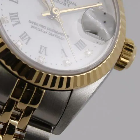 Rolex Datejust 69173G 26mm Yellow gold and Stainless steel White 5