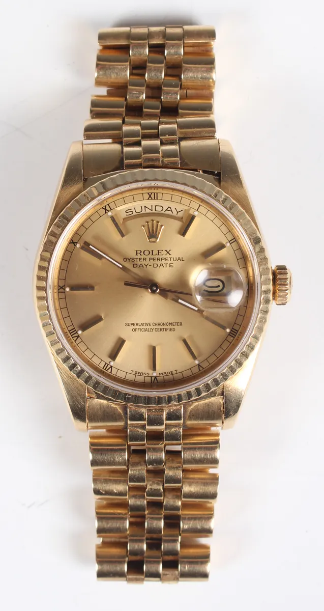 Rolex Day-Date 36 18238 35mm Yellow gold Gilt 3