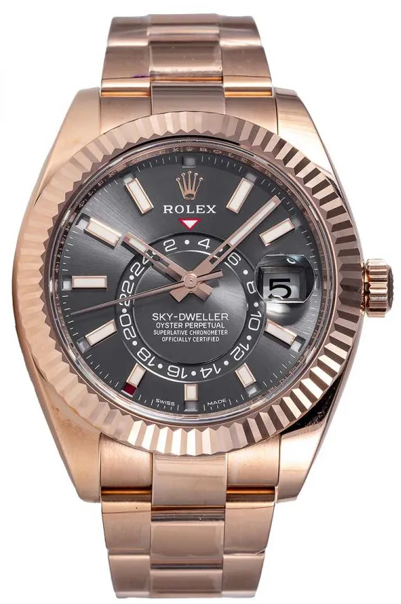 Rolex Sky-Dweller 326935 42mm Rose gold Dark Rhodium 1