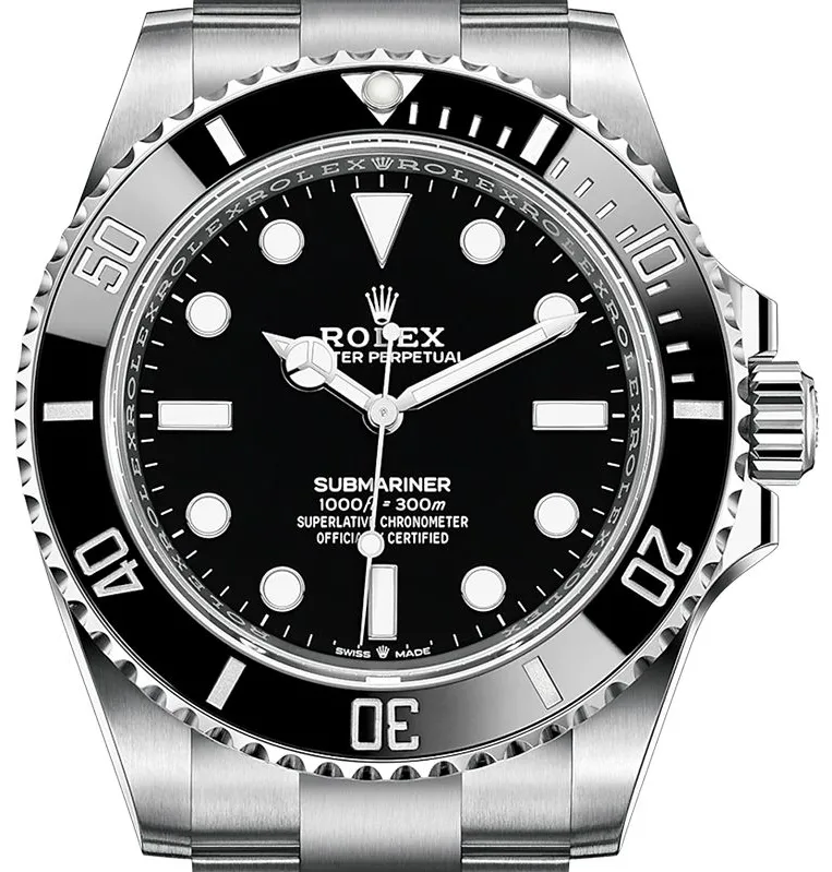 Rolex Submariner 124060 41mm Stainless steel Black