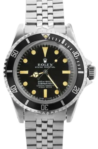 Rolex Submariner 5512 40mm Stainless steel Black 8