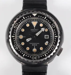 Seiko Professional 600 6159-7010 Titanium Black