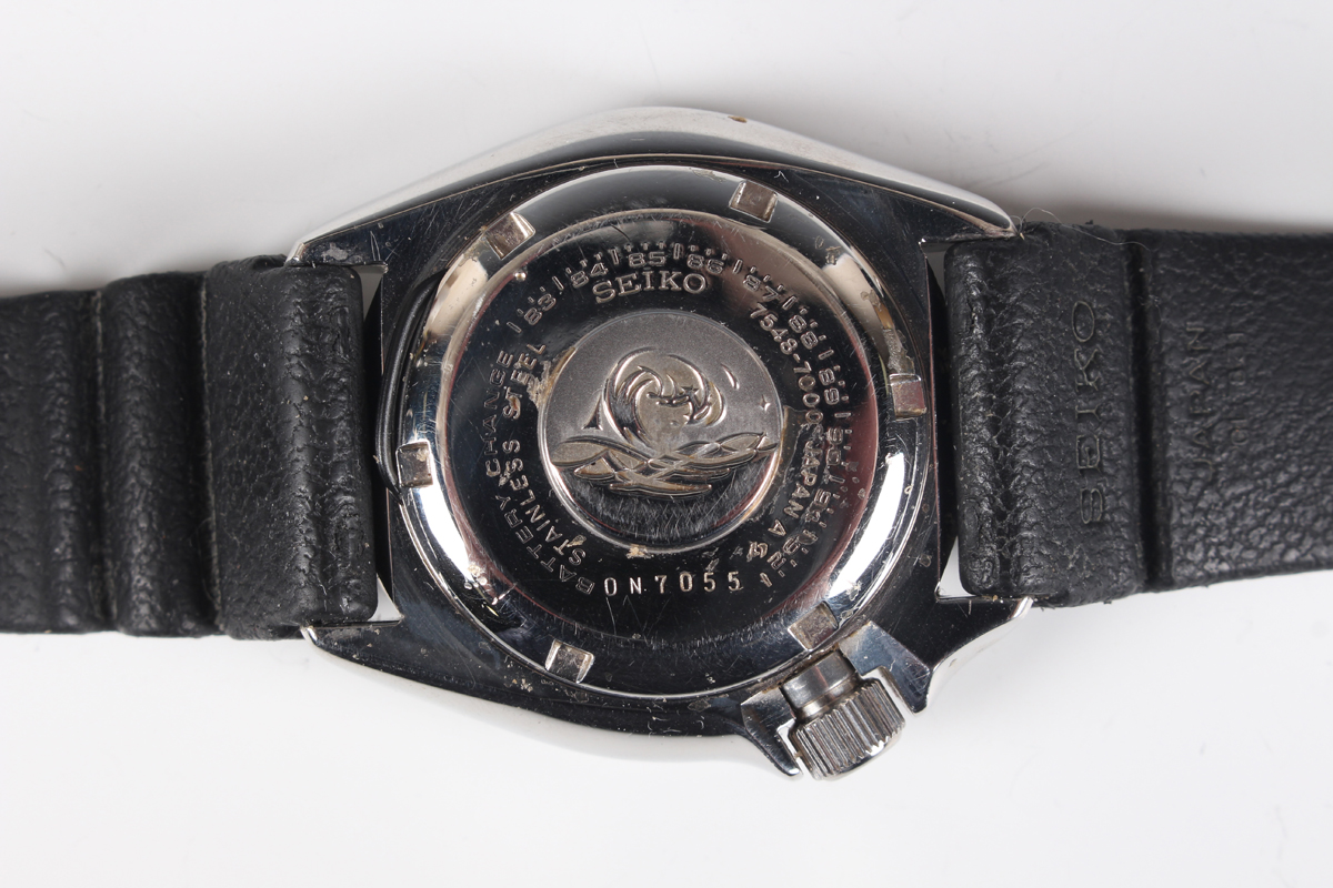 Seiko 7548-7000 Stainless steel Black 1980 United Kingdom