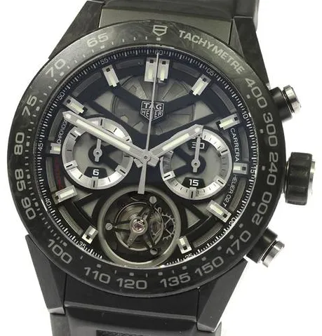 TAG Heuer Carrera Heuer-02T CAR5A8W 45mm Titanium Gray