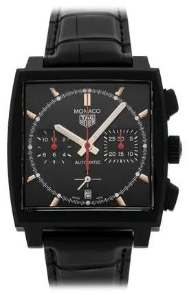 TAG Heuer Monaco CBL2180.FC6497 39mm Stainless steel Black