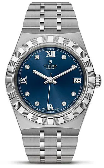 Tudor Royal M28400-0007 34mm Stainless steel Blue