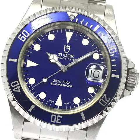 Tudor Submariner 79190 39mm Stainless steel Blue