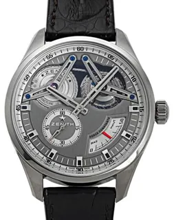 Zenith Academy 95.2260.4810/21.C759 46mm Titanium Silver