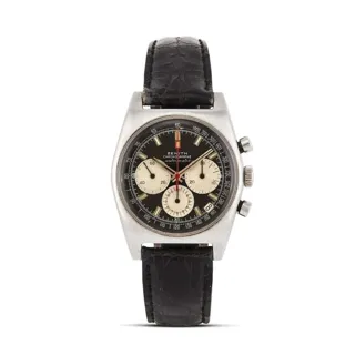 Zenith Chronograph Stainless steel Black