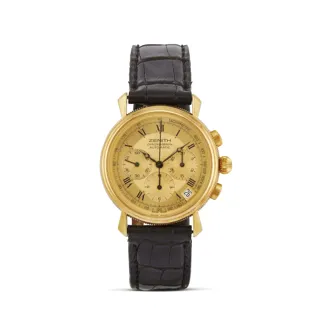 Zenith El Primero Yellow gold Champagne