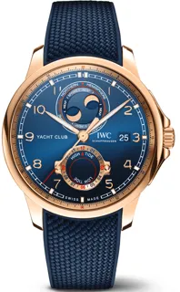 IWC Portugieser IW344001 Yellow gold Blue