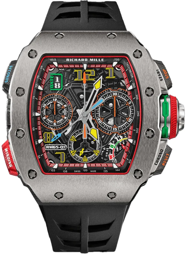 Richard Mille RM 65-01 RM65-01 Ti 44mm Titanium