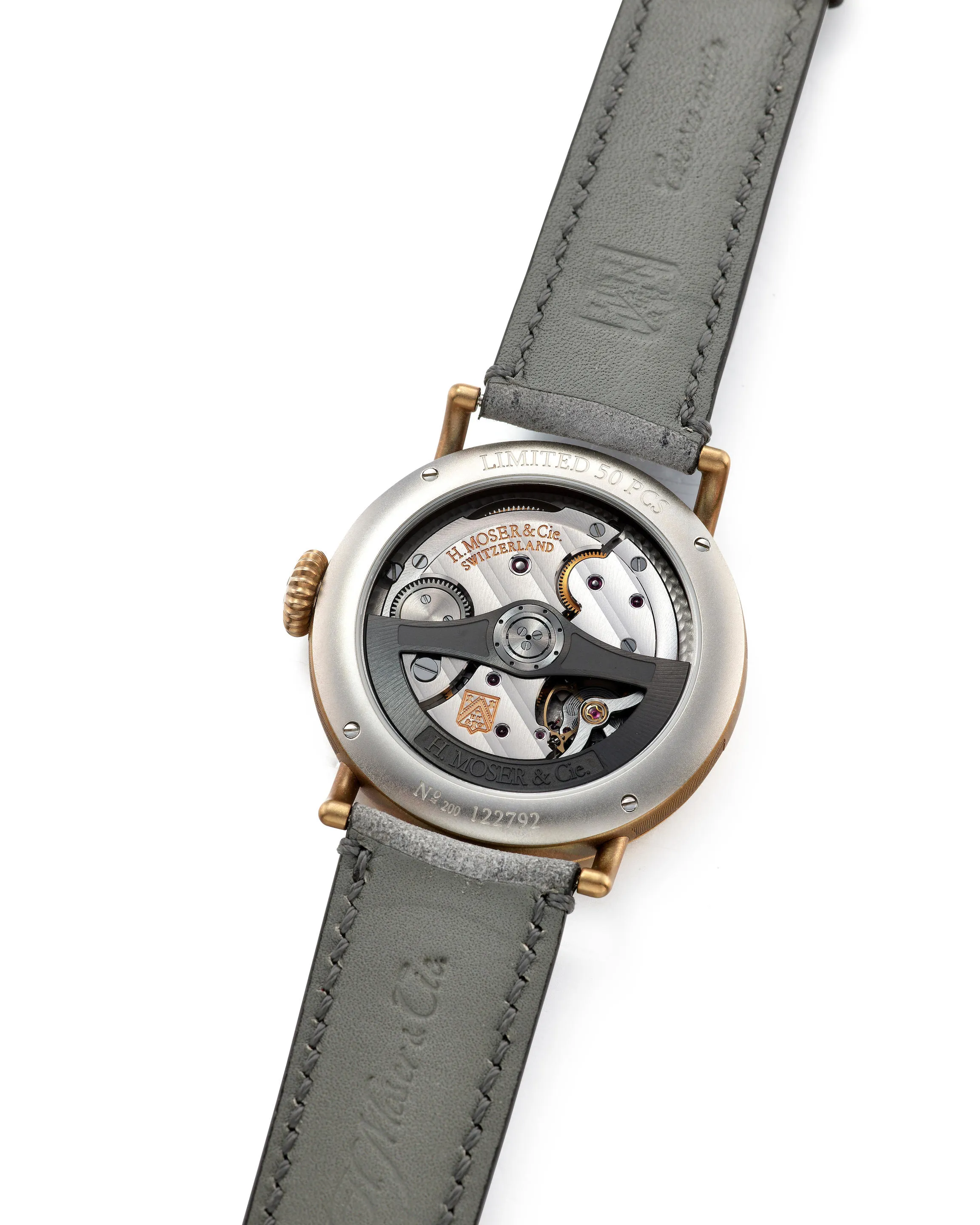 H. Moser & Cie. Heritage 8200-1701 41.5mm Bronze Black 2