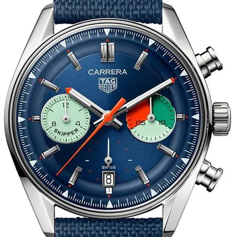 TAG Heuer Carrera CBS2213.FN6002 39mm Stainless steel Blue