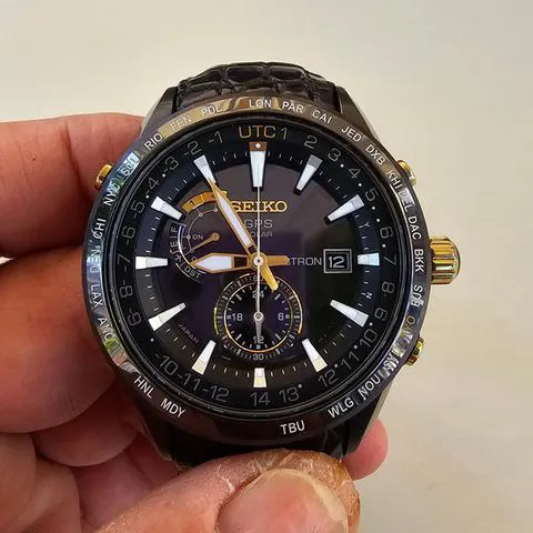 Seiko Astron SAST100G 47mm Titanium Black 14