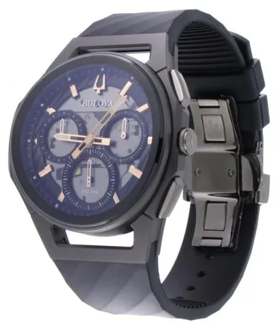 Bulova CURV 98A162 44mm Titanium Black