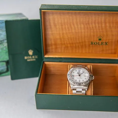 Rolex Explorer II 16550 40mm Stainless steel White