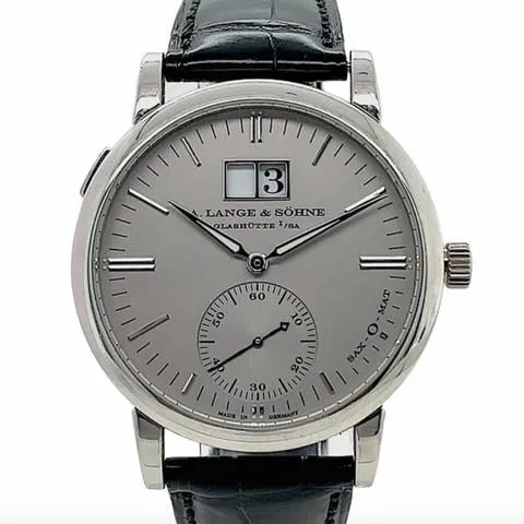 A. Lange & Söhne Langematik 308.025 37mm Platinum Silver