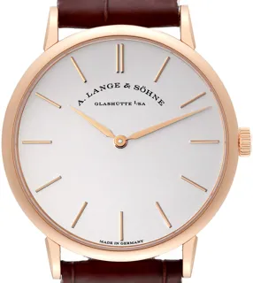 A. Lange & Söhne Saxonia Thin 201.033 Rose gold Silver