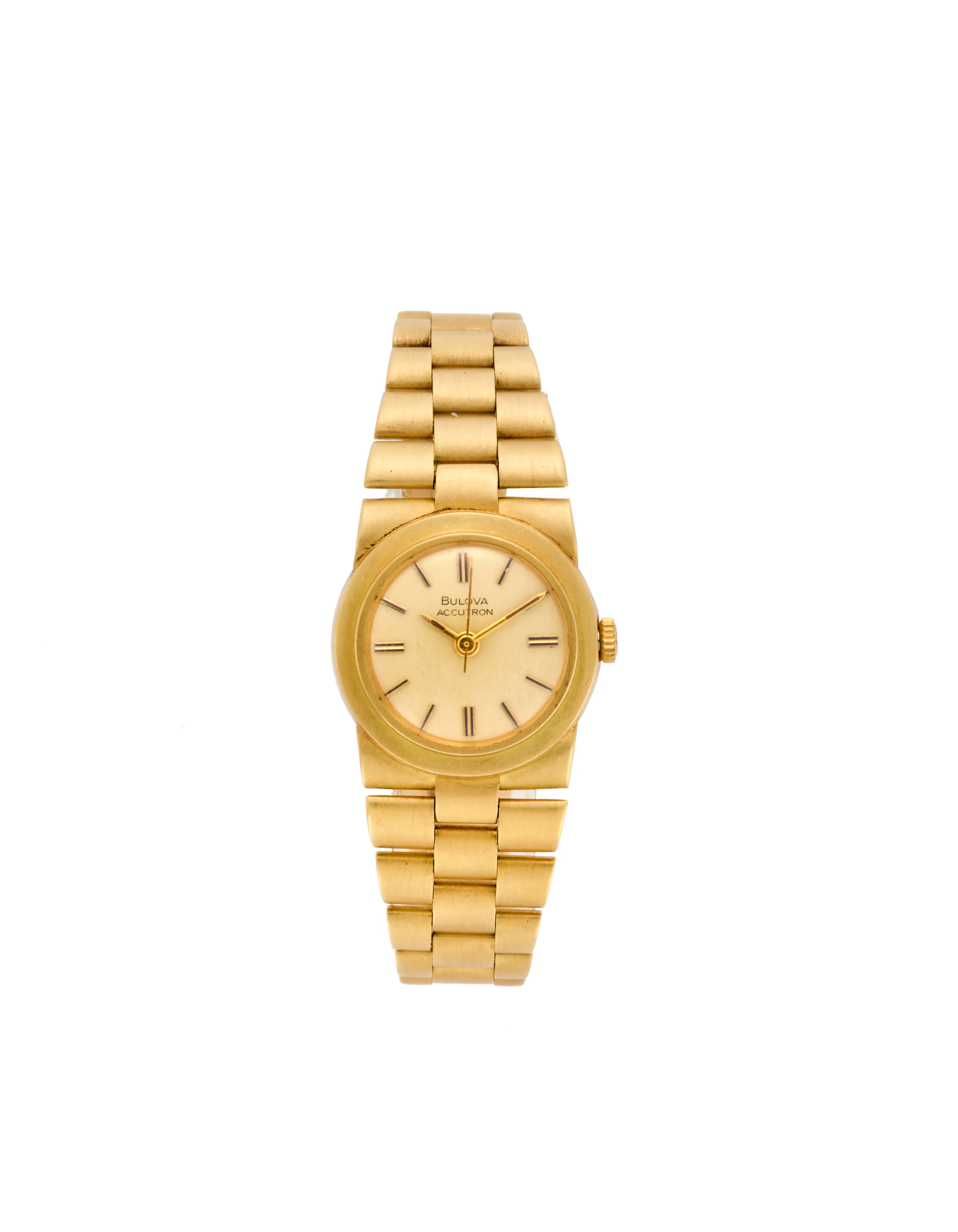 Bulova Accutron 7063 24mm Yellow gold Gilded