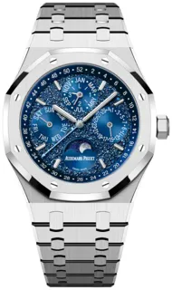 Audemars Piguet Royal Oak 26574BC.OO.1220BC.02 White gold Blue