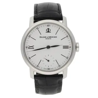 Baume & Mercier Classima 65495 Stainless steel White